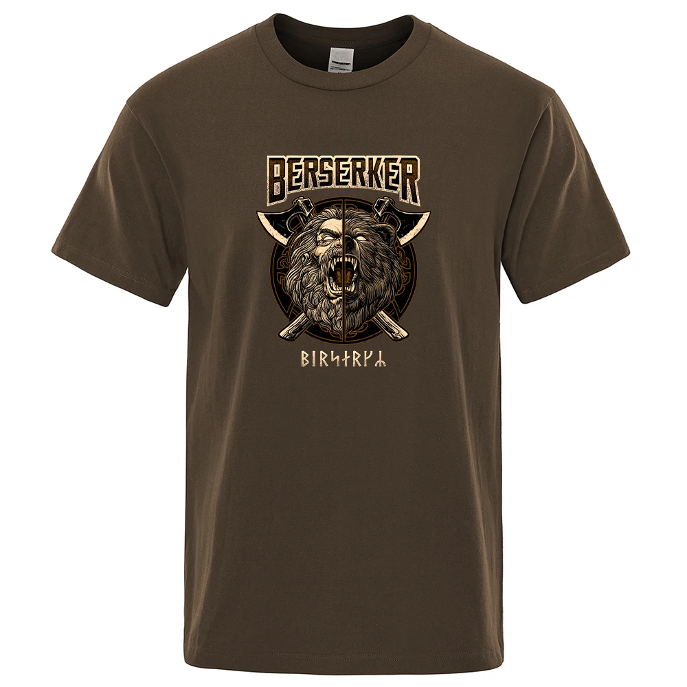 Viking Berserker Norse Pagan Bear Warrior Mens Tshirt Summer Cotton Fashion Oversized Clothing Sweat Tops Loose Fashion T-Shirt
Viking Berserker Norse Pagan Bear Warrior Mens Tshirt Summer Cotton Fashion Oversized Clothing Sweat Tops Loose Fashion T-Shirt