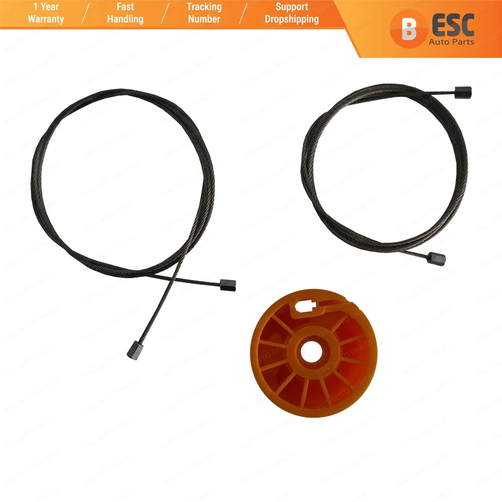 ESC Auto Parts EWR5338 Electrical Power Window Regulator Lifter Repair Set Front Right Door 9222W9 for Peugeot 207 5-Door 06–14
ESC Auto Parts EWR5338 Electrical Power Window Regulator Lifter Repair Set Front Right Door 9222W9 for Peugeot 207 5-Door 06–14