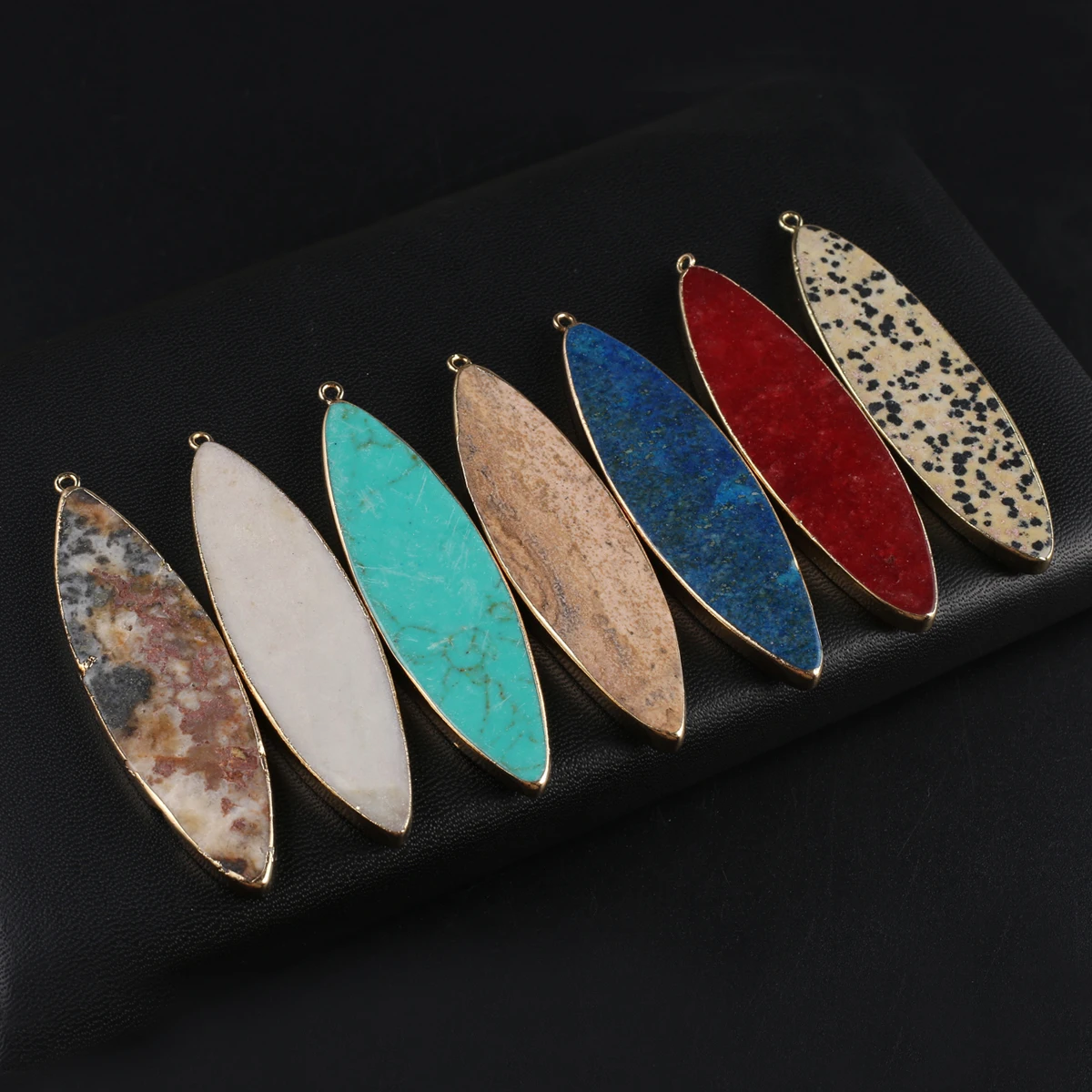 Wholesale 10PCS/lot Charm Natural Stone Epidote Malachite Opal Horse eye Pendant Charm Jewelry Making DIY Necklace Earrings Gift
Wholesale 10PCS/lot Charm Natural Stone Epidote Malachite Opal Horse eye Pendant Charm Jewelry Making DIY Necklace Earrings Gift