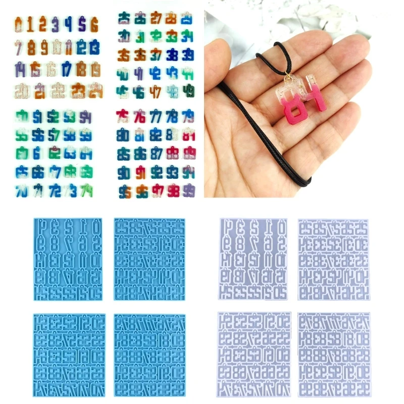 

Resin Casting Number Mold,Sturdy 0-99 Digit Silicone Mold for Epoxy Resin Craft,Resin Keychain,Earring Jewelry Making 124A