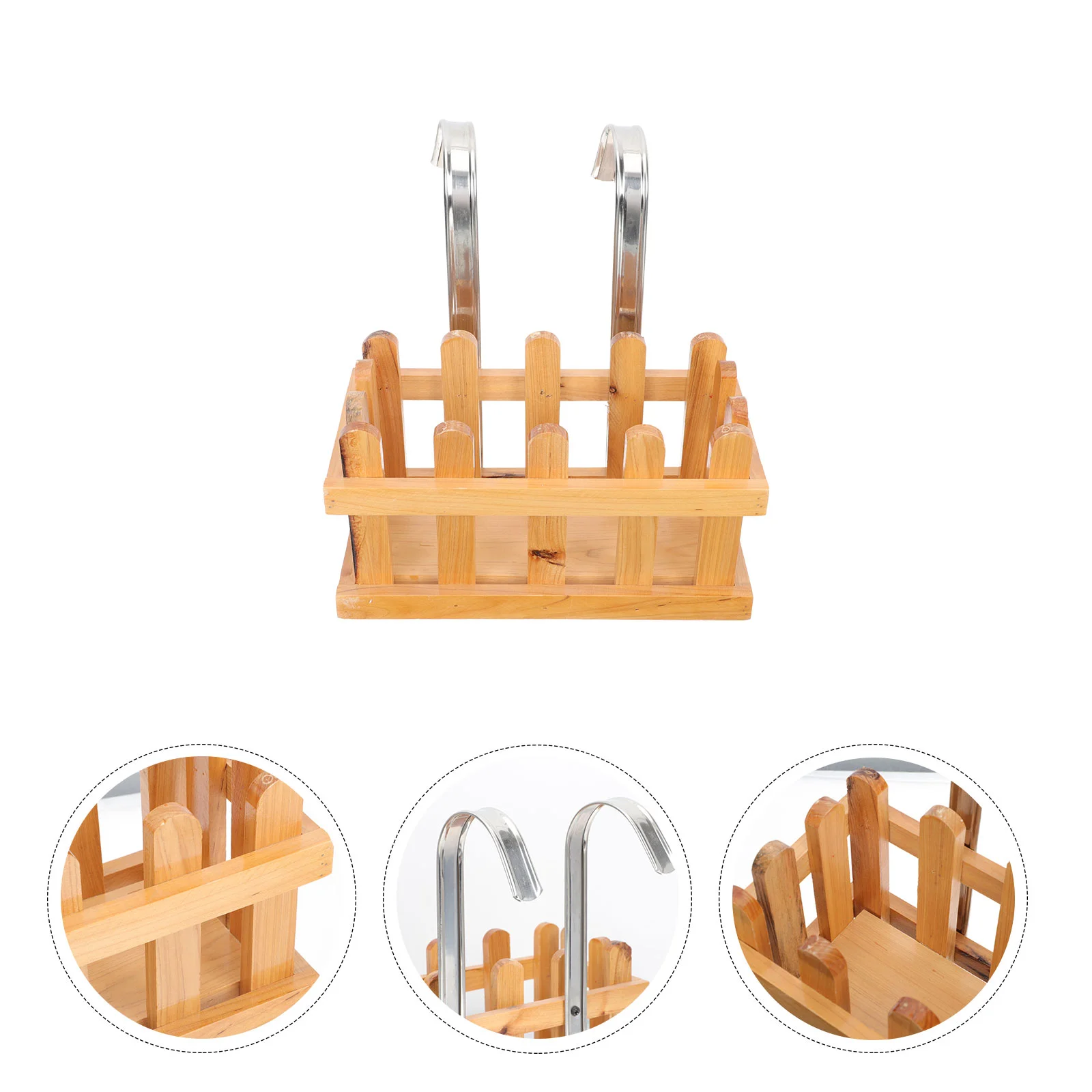Creative Shower Basket Bathroom Special Wooden Storage Basket Useful Hanging Basket
Creative Shower Basket Bathroom Special Wooden Storage Basket Useful Hanging Basket