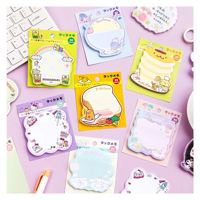 30Ps 102Mm Sanrios Kawaii Cute My Melody Hello Kitty Cinnamoroll Littletwinstars Kuromi Cartoon Post-It Notes Message Notes
30Ps 102Mm Sanrios Kawaii Cute My Melody Hello Kitty Cinnamoroll Littletwinstars Kuromi Cartoon Post-It Notes Message Notes