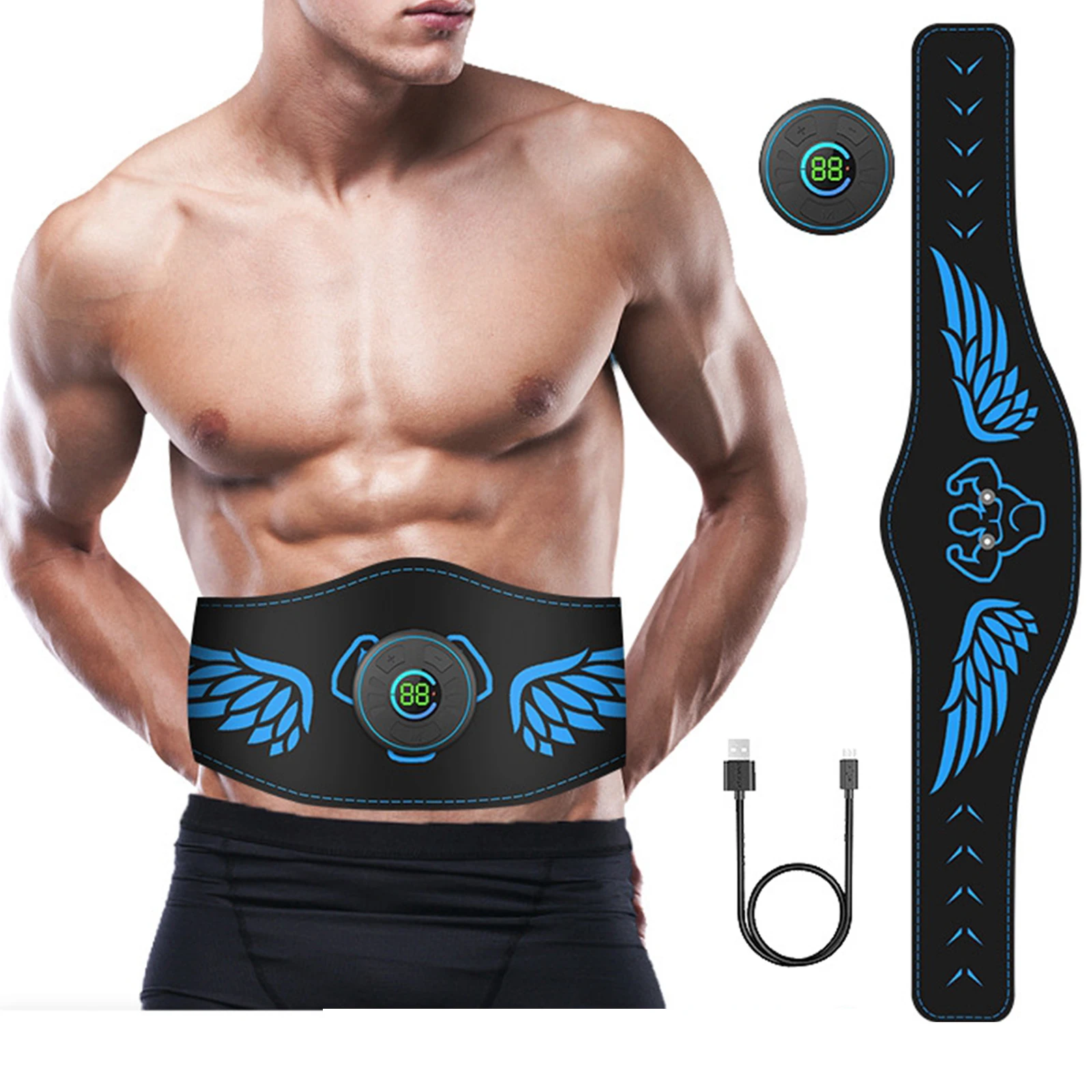 Muscle Stimulator Abdominal Training Toner Smart Fitness 10 Modes Workout Abs Electric Vibration Body Weight Loss Slimming
Muscle Stimulator Abdominal Training Toner Smart Fitness 10 Modes Workout Abs Electric Vibration Body Weight Loss Slimming