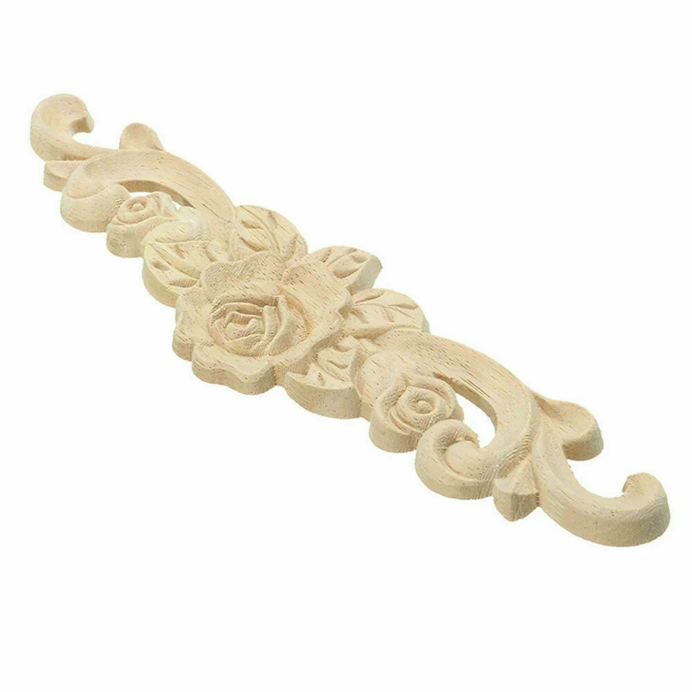 Woodcarving Decal Wood Applique Corner Decor Decoration Exquisite Unpainted 1Pcs 20X5cm Classic Flower Pattern
Woodcarving Decal Wood Applique Corner Decor Decoration Exquisite Unpainted 1Pcs 20X5cm Classic Flower Pattern