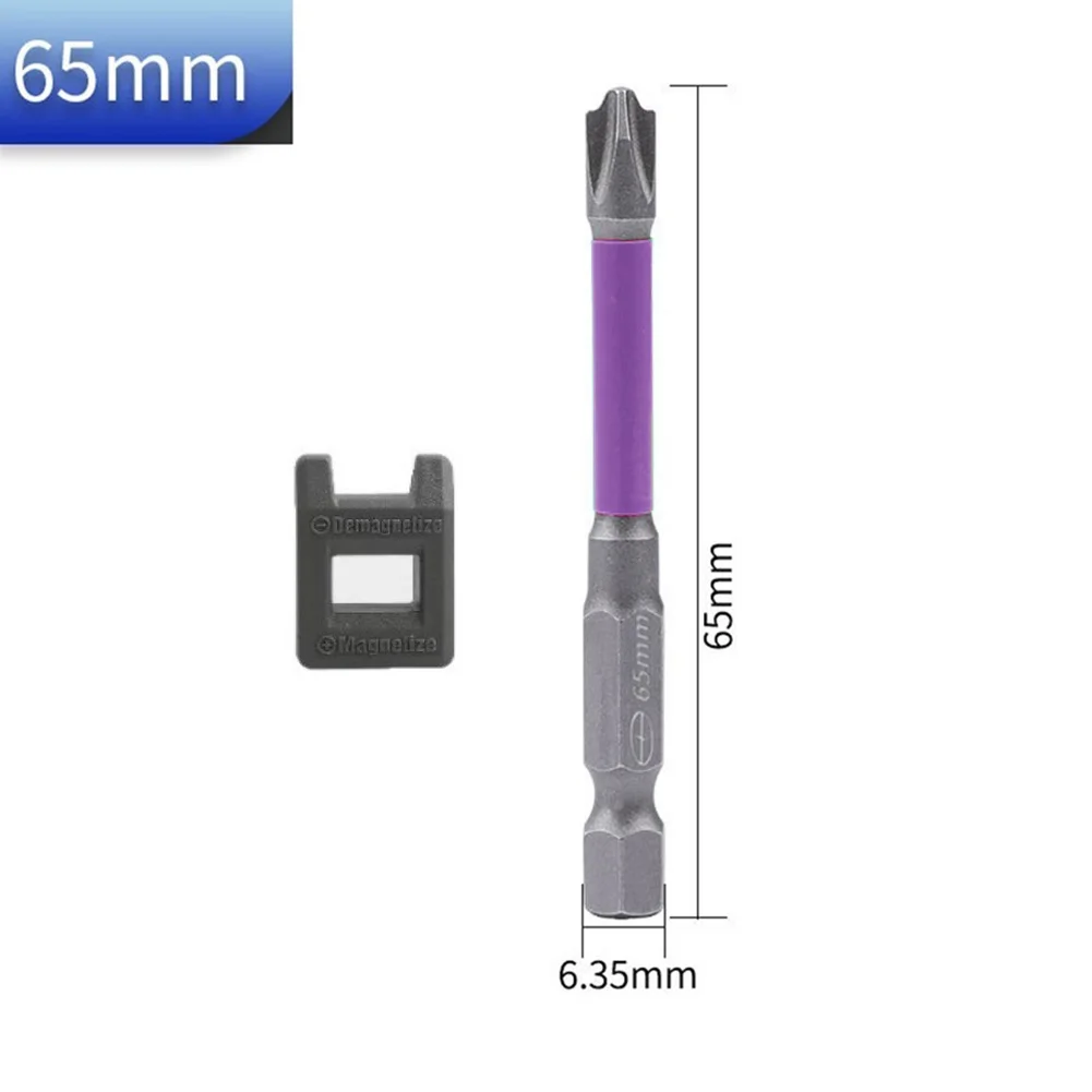 Workshop Equipment Screwdriver Bit 65mm Black Treatment Easy To Work FPH2 More Rust Proof More Tight Screw Durable
Workshop Equipment Screwdriver Bit 65mm Black Treatment Easy To Work FPH2 More Rust Proof More Tight Screw Durable