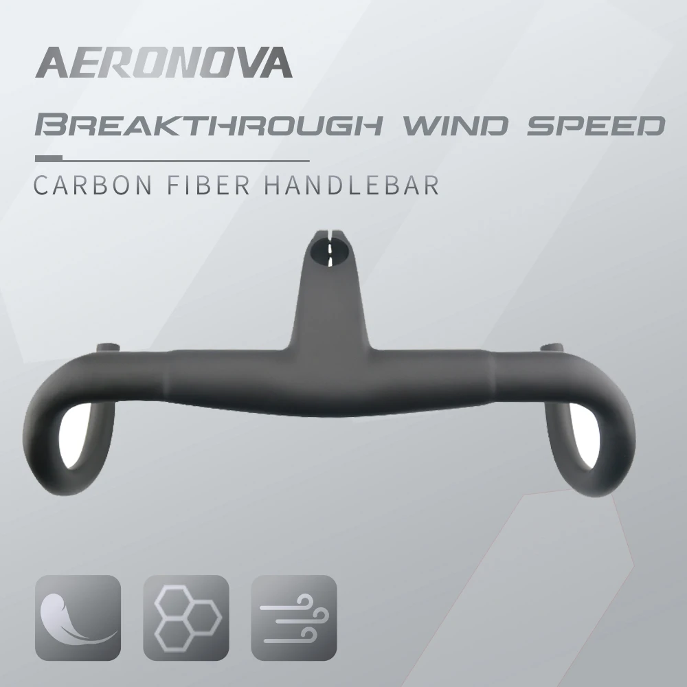AERONOVA Integrated Handlebar Road Carbon Fiber Bicycle Handlebars Bike Racing Carbon Reduce Resistance Bike Handlebars/bent bar
AERONOVA Integrated Handlebar Road Carbon Fiber Bicycle Handlebars Bike Racing Carbon Reduce Resistance Bike Handlebars/bent bar