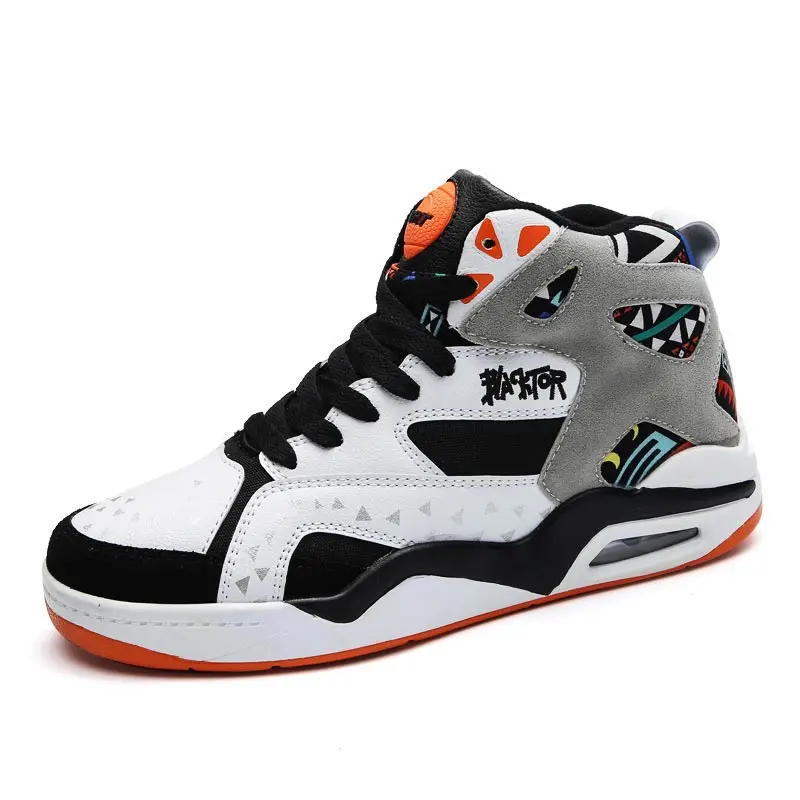 Oversize High Top Air Cushion Running Shoes for Men PU Leather Sneakers Man Sport Shoes Men's Sports White Sneakair Gym GMB-2204
Oversize High Top Air Cushion Running Shoes for Men PU Leather Sneakers Man Sport Shoes Men's Sports White Sneakair Gym GMB-2204