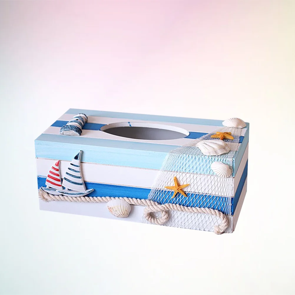 Tissue Box Cover Holder Mediterranean Case Dispenser Decorative Beach Nautical Paper Decorations Party Ocean Decor Home Pumping
Tissue Box Cover Holder Mediterranean Case Dispenser Decorative Beach Nautical Paper Decorations Party Ocean Decor Home Pumping