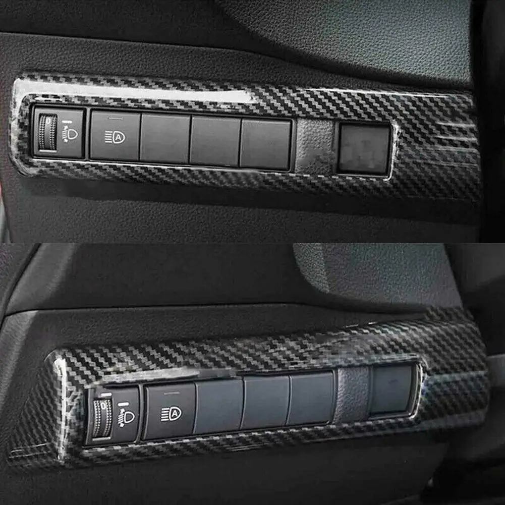 Auto Accessories Switch Cover Headlight 1pcs 2019-2022 Carbon Fiber ABS Decorate Luxury Vivid For Toyota Corolla
Auto Accessories Switch Cover Headlight 1pcs 2019-2022 Carbon Fiber ABS Decorate Luxury Vivid For Toyota Corolla