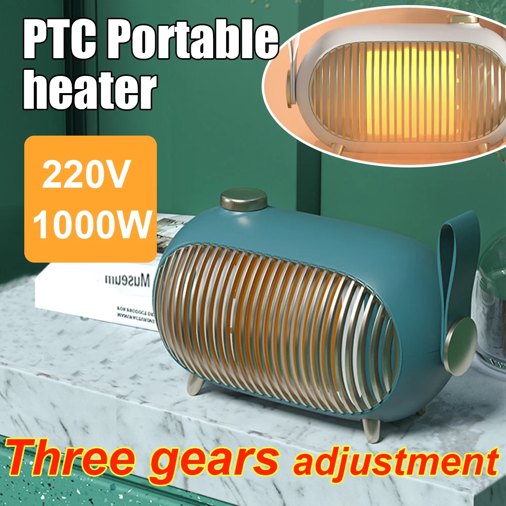 1000W Electric Heater Electric Heating Fan 3 Gear Adjust Heater Air Warmer Radiator Mini Desktop Household Office Warmer Machine
1000W Electric Heater Electric Heating Fan 3 Gear Adjust Heater Air Warmer Radiator Mini Desktop Household Office Warmer Machine