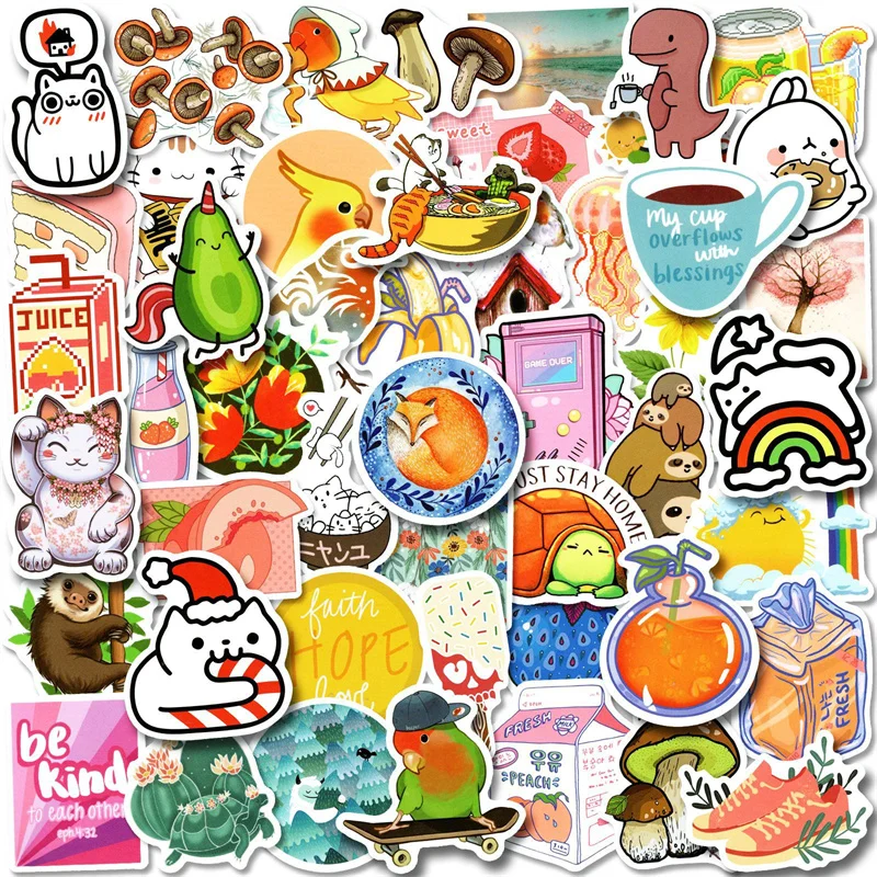 10/30/50PCS Cute Cartoon Animal Stickers Motorcycle Luggage Guitar Skateboard Cool Graffiti Sticker for Kid Decal Toys Gift 
10/30/50PCS Cute Cartoon Animal Stickers Motorcycle Luggage Guitar Skateboard Cool Graffiti Sticker for Kid Decal Toys Gift