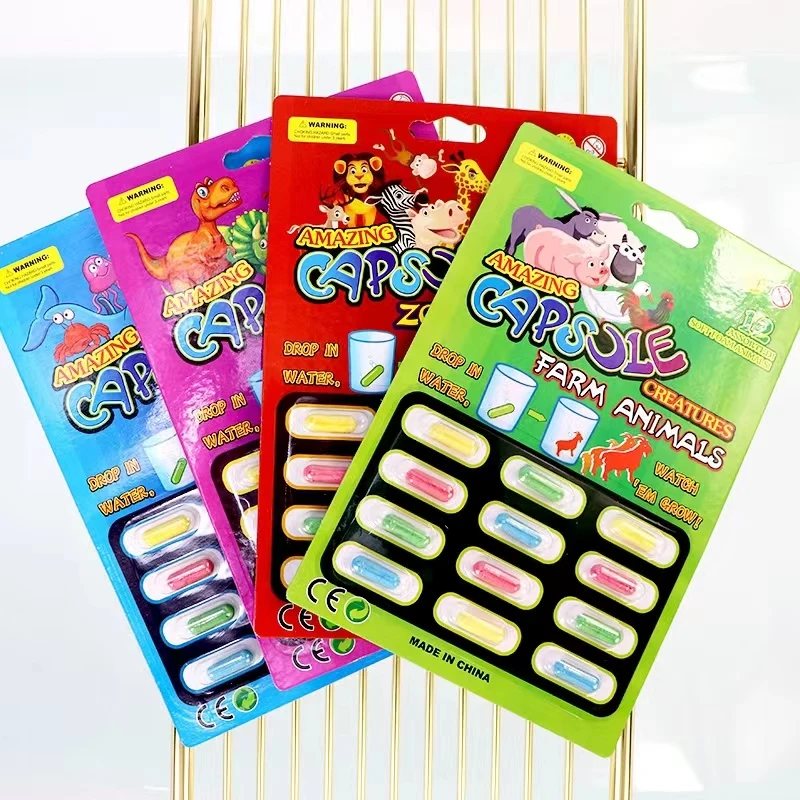 8 Packs Magic Grow Capsules Growing in Water Animals Toys Dinosaur Sea Creature Capsules Party Cognition Toys
8 Packs Magic Grow Capsules Growing in Water Animals Toys Dinosaur Sea Creature Capsules Party Cognition Toys