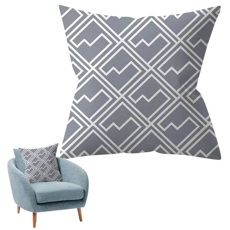 Geometric Printed Pillowcase Decorative Pillowcase Square Polyester Pillow Cover Home Textile Decorative Pillow Cover 45cm45cm
Geometric Printed Pillowcase Decorative Pillowcase Square Polyester Pillow Cover Home Textile Decorative Pillow Cover 45cm45cm