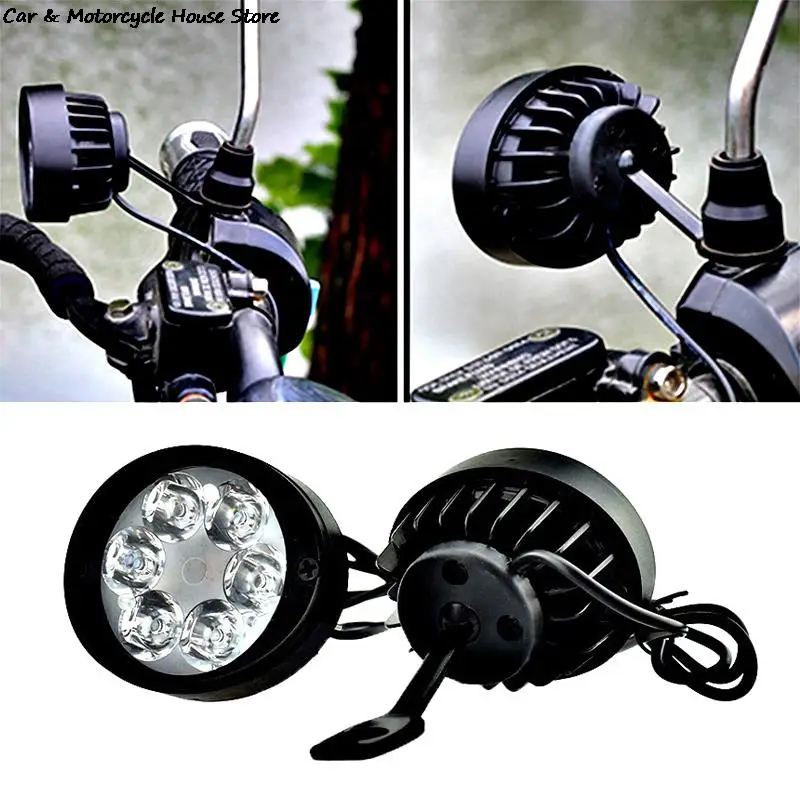 2pcs Set Motorcycle Scooter Headlight Fog Driving Lights Moto Front Head Lamp 6 Led Explorers 12v-85v White Super Bright
2pcs Set Motorcycle Scooter Headlight Fog Driving Lights Moto Front Head Lamp 6 Led Explorers 12v-85v White Super Bright