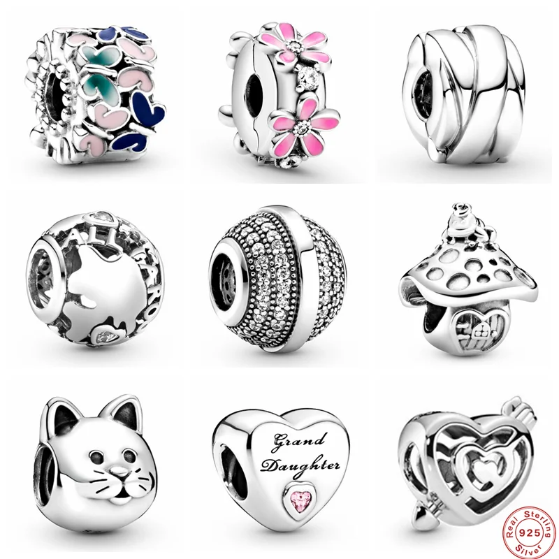 Подвеска в виде сердца и звёзд, серебристые бусины и безопасная цепочка с ПАВЕ, подходят для оригинального браслета Pandora
Подвеска в виде сердца и звёзд, серебристые бусины и безопасная цепочка с ПАВЕ, подходят для оригинального браслета Pandora