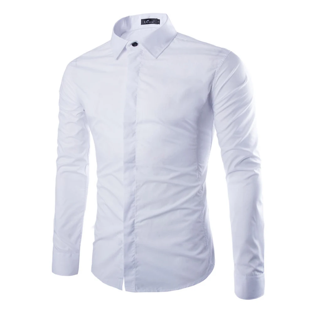 Top Shirt Men Slight Stretch Solid Color Blouse Button Blouse Casual Daily For Vacation Holiday Lapel Shirt Comfy
Top Shirt Men Slight Stretch Solid Color Blouse Button Blouse Casual Daily For Vacation Holiday Lapel Shirt Comfy