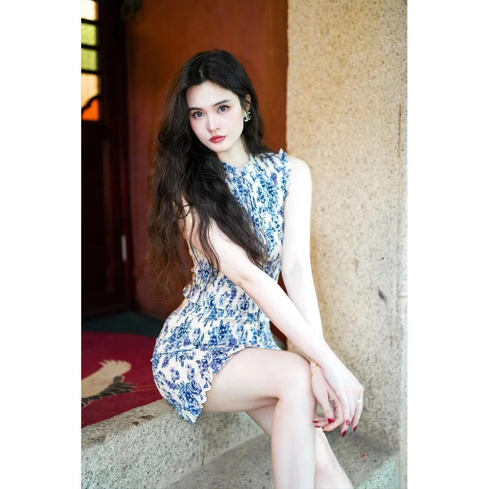 23 years of summer commuting hundred sleeveless waist shredding new Chinese style waist short dresses women
23 years of summer commuting hundred sleeveless waist shredding new Chinese style waist short dresses women