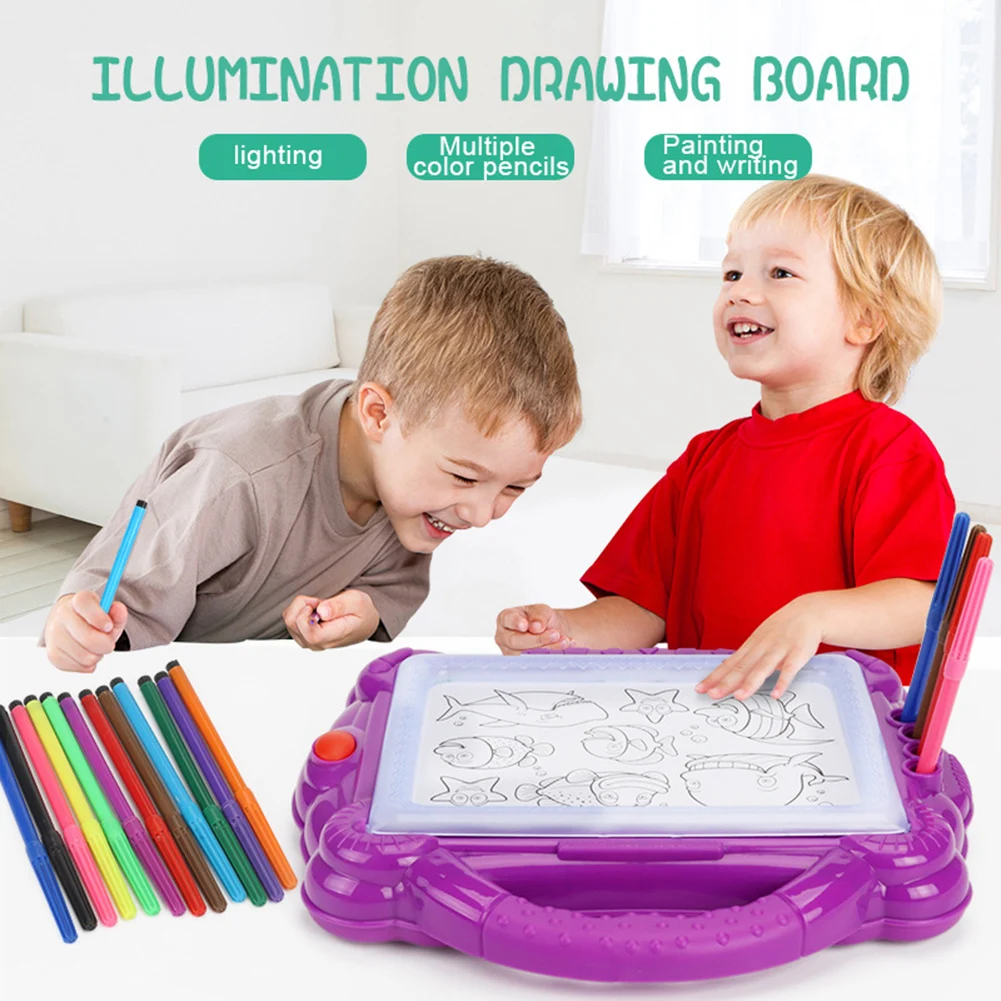 Educational Drawing Board Toys for Children Kids Painting Toys Kids Painting Sketchpad Colorful Baby Toddle With 12pcs Pens 
Educational Drawing Board Toys for Children Kids Painting Toys Kids Painting Sketchpad Colorful Baby Toddle With 12pcs Pens