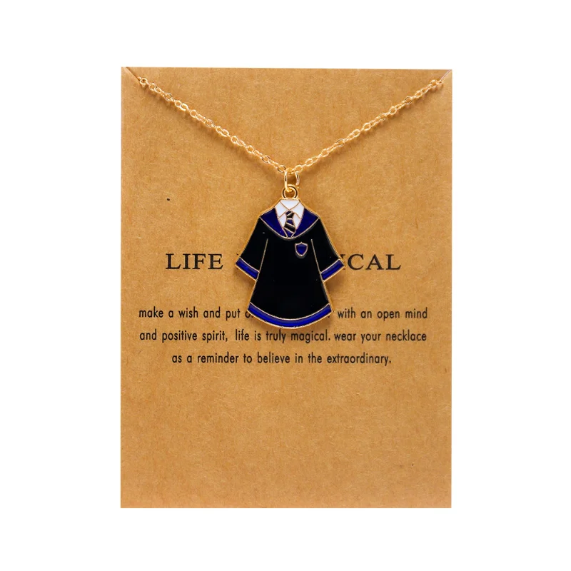 Harriese Magician Boy the best gift a girl can give a friend is an alloy pendant necklace for her Potter School Uniform Badge
Harriese Magician Boy the best gift a girl can give a friend is an alloy pendant necklace for her Potter School Uniform Badge