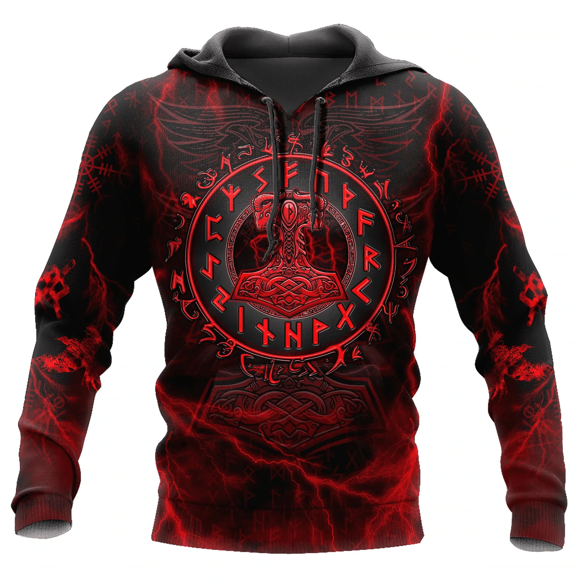 3D All Over Cool Printing Viking Mjolnir Hammer Of Thor Red Men's Hoodie Sweatshirt Unisex Casual Zip Hoodies Tracksuits DW-72
3D All Over Cool Printing Viking Mjolnir Hammer Of Thor Red Men's Hoodie Sweatshirt Unisex Casual Zip Hoodies Tracksuits DW-72