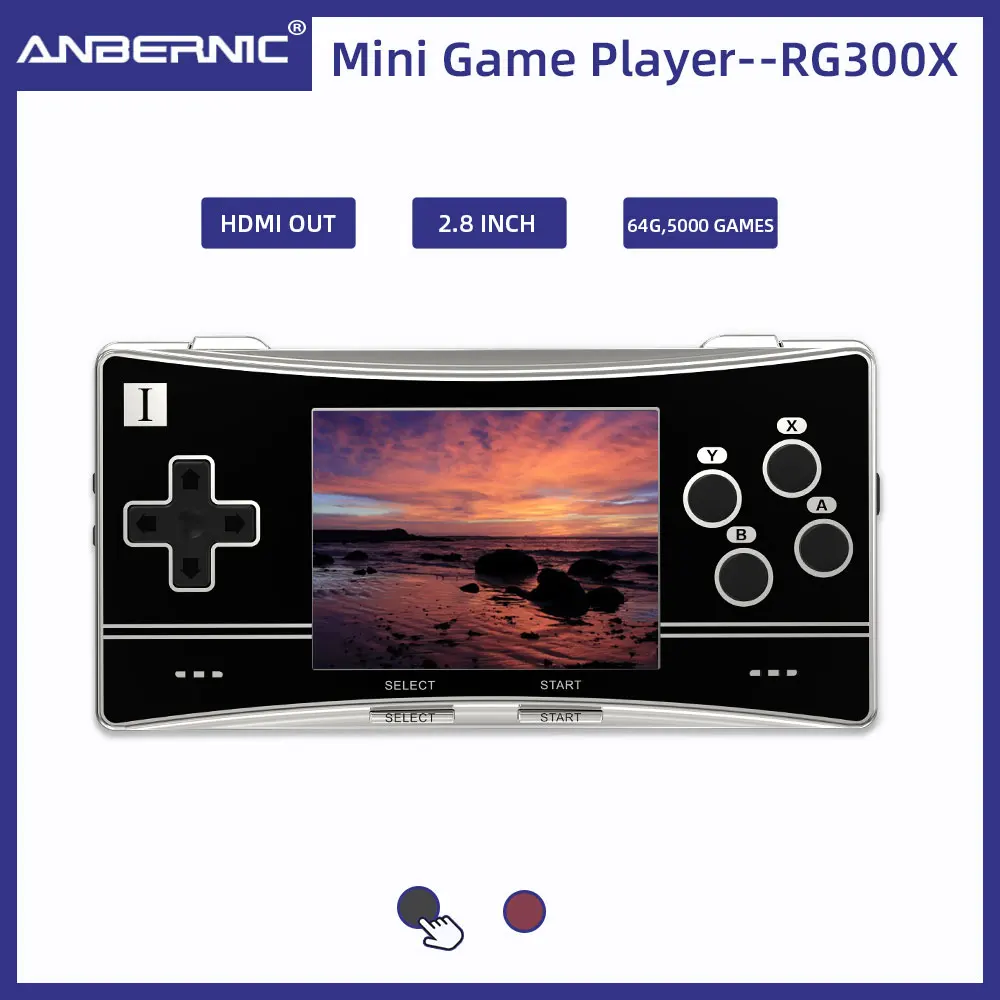 Новинка Anbernic RG300X Ретро портативная игровая консоль мини-видео Игровая приставка для PS1 Игры Поддержка HD Out встроенные 5000 игр подарок для детей
Новинка Anbernic RG300X Ретро портативная игровая консоль мини-видео Игровая приставка для PS1 Игры Поддержка HD Out встроенные 5000 игр подарок для детей
