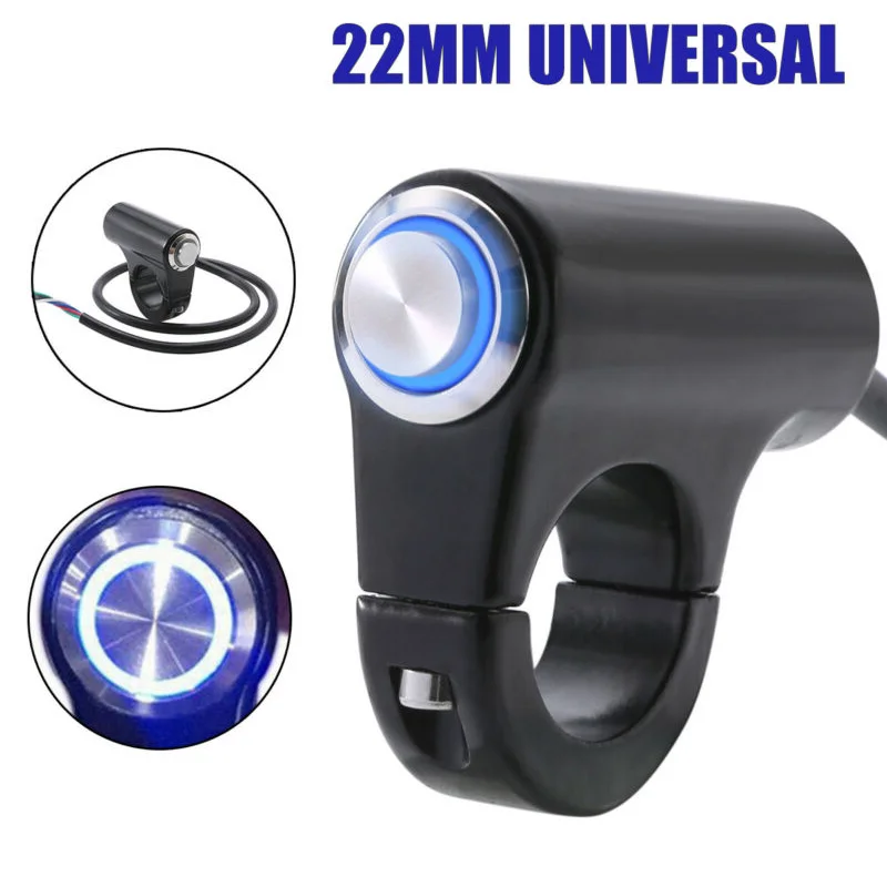 22mm Motorcycle Handlebar Headlight Switch Fog Spot Light Switch Motorbike Horn Push Turn Signal Button Switches Self-locking
22mm Motorcycle Handlebar Headlight Switch Fog Spot Light Switch Motorbike Horn Push Turn Signal Button Switches Self-locking