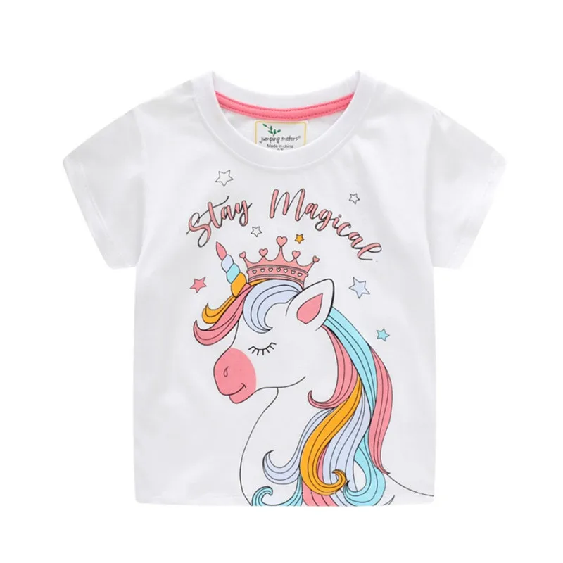 Summer Fashion Unisex Unicorn T-shirt Children Boys Short Sleeves White Tees Baby Kids Cotton Tops For Girls Clothes
Summer Fashion Unisex Unicorn T-shirt Children Boys Short Sleeves White Tees Baby Kids Cotton Tops For Girls Clothes