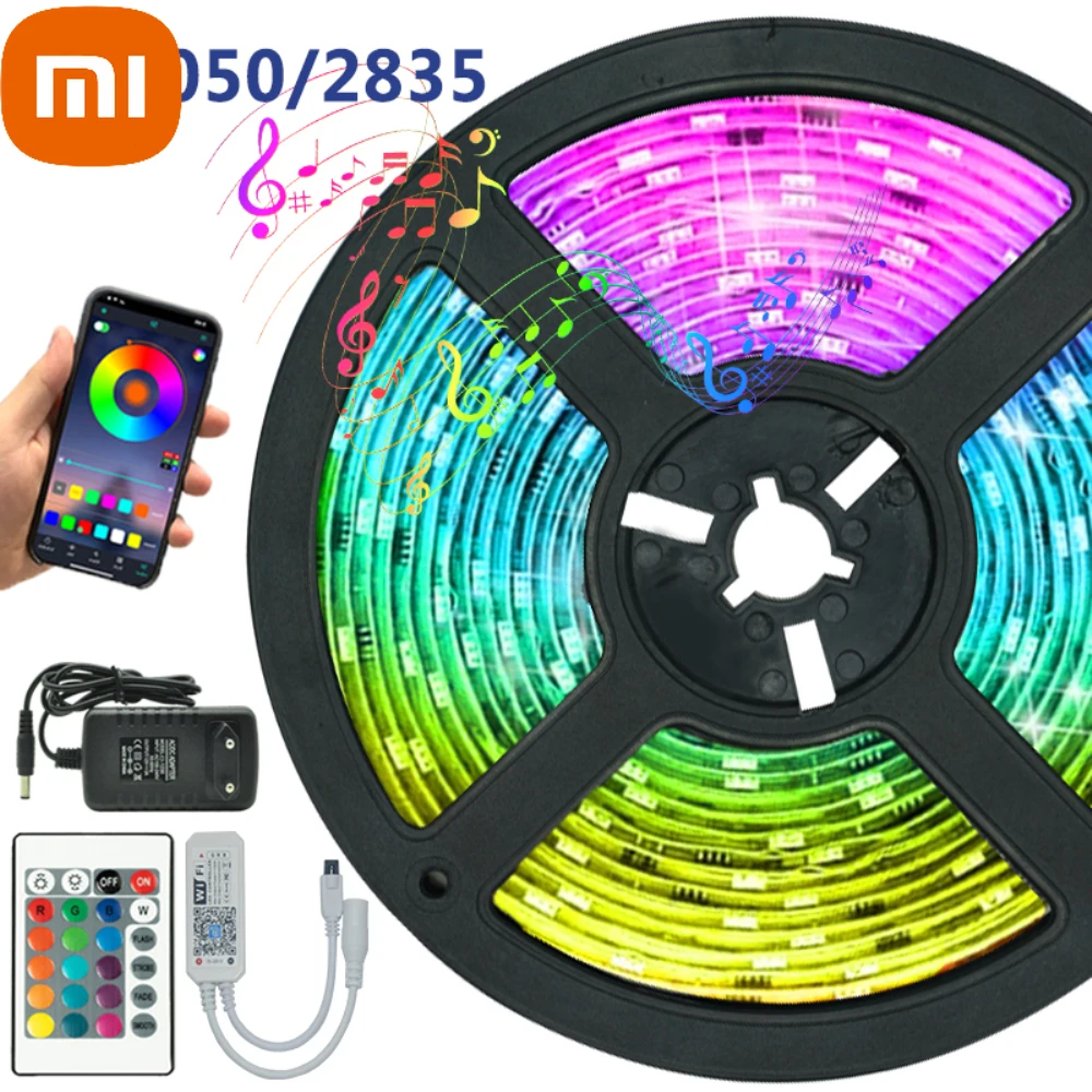 Светодиодная лента Xiaomi WIFI RGB 5050 SMD 2835, водонепроницаемая гибкая лампа 12 В, лента с диодами для телевизора, светильника для спальни 15 м 20 м
Светодиодная лента Xiaomi WIFI RGB 5050 SMD 2835, водонепроницаемая гибкая лампа 12 В, лента с диодами для телевизора, светильника для спальни 15 м 20 м