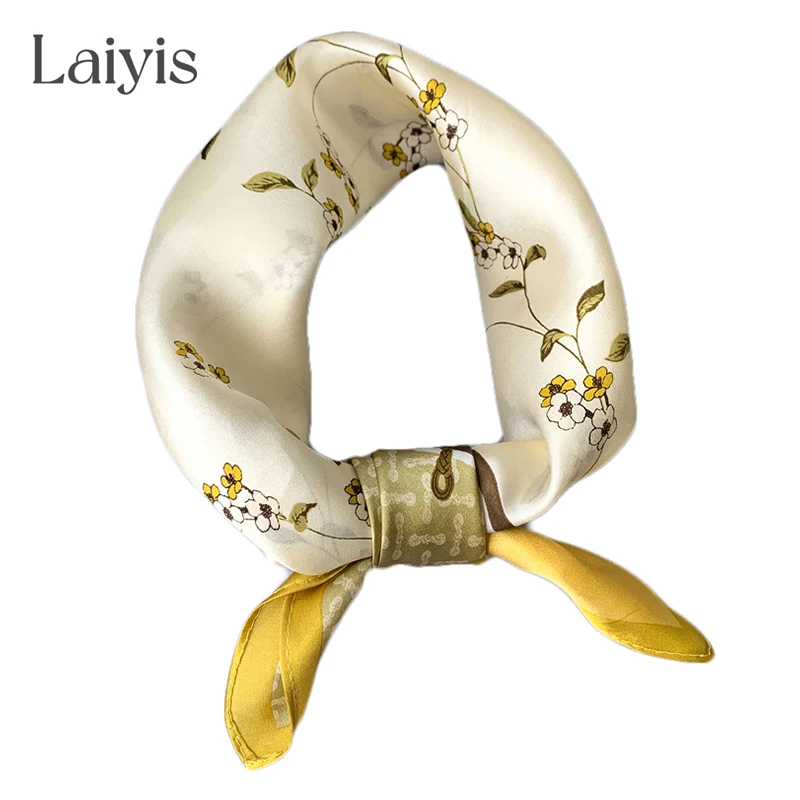 Floral Print New 100% Pure Silk Scarf Women Fashion Lady Hair Band Bandana Elegant Small Square Scarves Smooth Neck Foulard 2022
Floral Print New 100% Pure Silk Scarf Women Fashion Lady Hair Band Bandana Elegant Small Square Scarves Smooth Neck Foulard 2022
