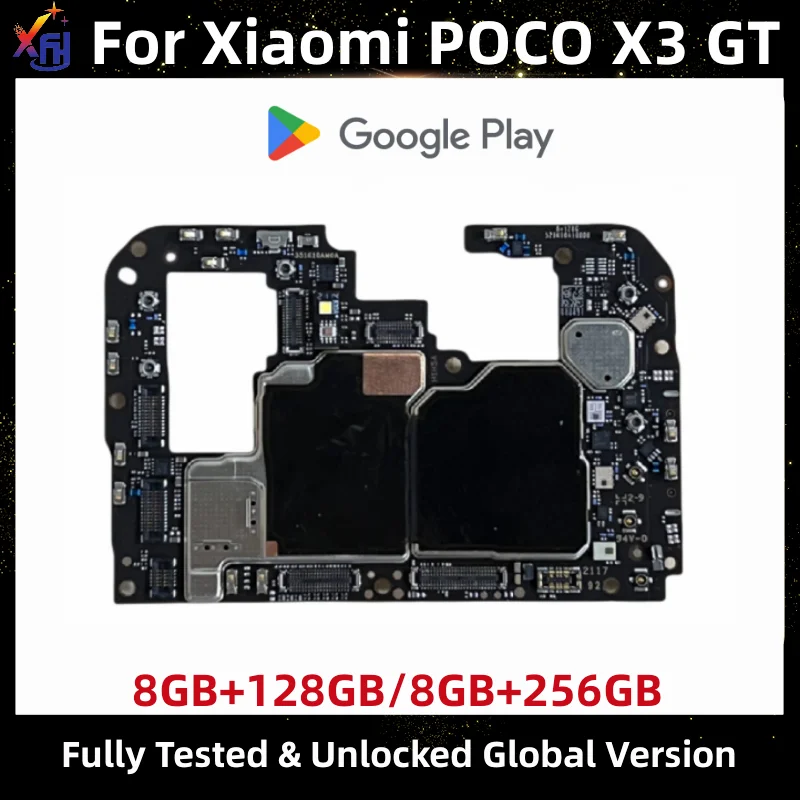 XFH Global Version Mainboards For Xiaomi Mi POCO X3 GT/Redmi Note 10 Pro Full Chips Circuits Motherboard 128GB 256GB Global ROM
XFH Global Version Mainboards For Xiaomi Mi POCO X3 GT/Redmi Note 10 Pro Full Chips Circuits Motherboard 128GB 256GB Global ROM