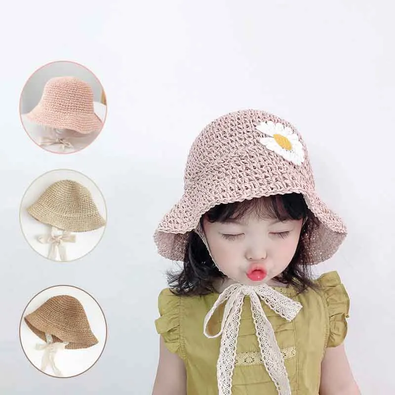 Baby Outdoor Sunshade Lace Up Sun Hats Fashion Lacet Summer Straw Bow Baby Girl Cap Beach Children Princess Caps for Kids
Baby Outdoor Sunshade Lace Up Sun Hats Fashion Lacet Summer Straw Bow Baby Girl Cap Beach Children Princess Caps for Kids