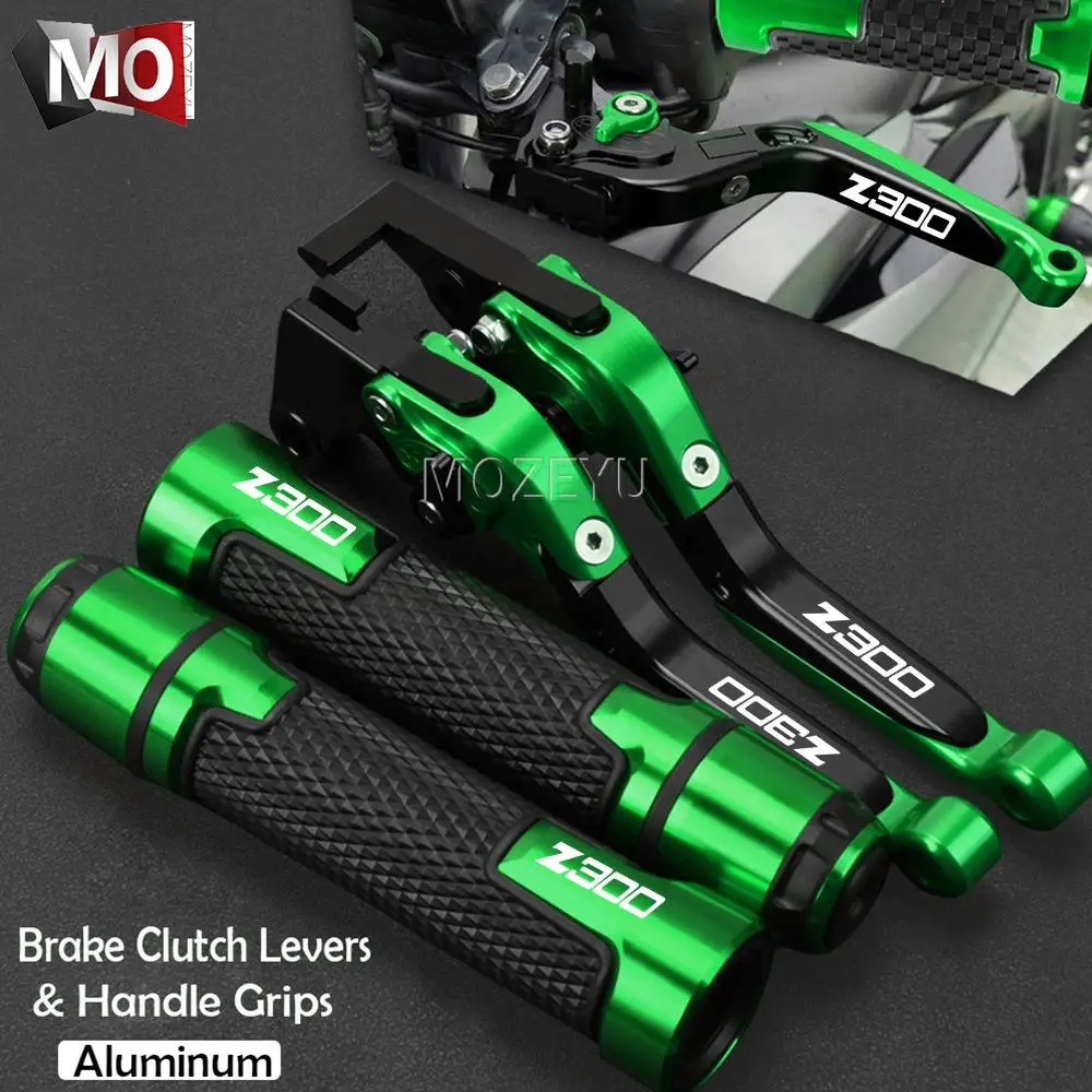 For KAWASAKI NINJA 300 R Z300 Z 300 2008-2019 2018 2017 2016 2015 2014 Motorcycle Adjustable Brake Clutch Levers Handlebar grips
For KAWASAKI NINJA 300 R Z300 Z 300 2008-2019 2018 2017 2016 2015 2014 Motorcycle Adjustable Brake Clutch Levers Handlebar grips