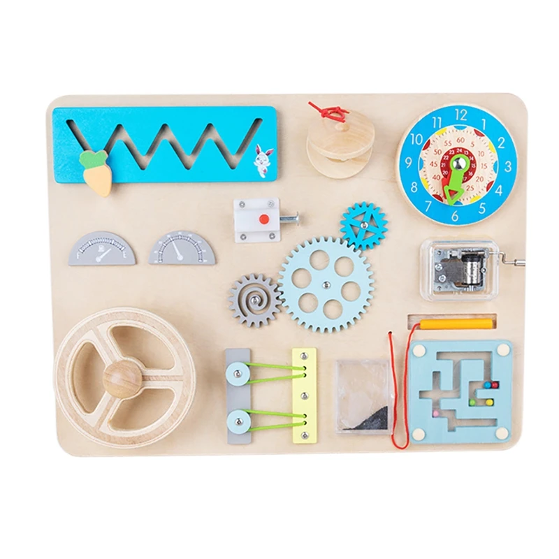 Children's Puzzle Busy Board Set Wooden Car Model Steering Wheel Driving Early Education Cognition Toy Gifts
Children's Puzzle Busy Board Set Wooden Car Model Steering Wheel Driving Early Education Cognition Toy Gifts