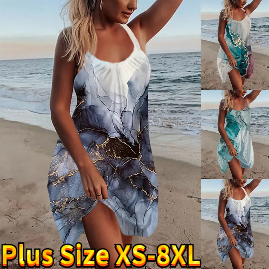 Women's Slim Skirt Round Neck Sleeveless Skirt Party Dress Summer Vintage Knee-length Skirt Elegance Dress 3D Print Sundress
Women's Slim Skirt Round Neck Sleeveless Skirt Party Dress Summer Vintage Knee-length Skirt Elegance Dress 3D Print Sundress