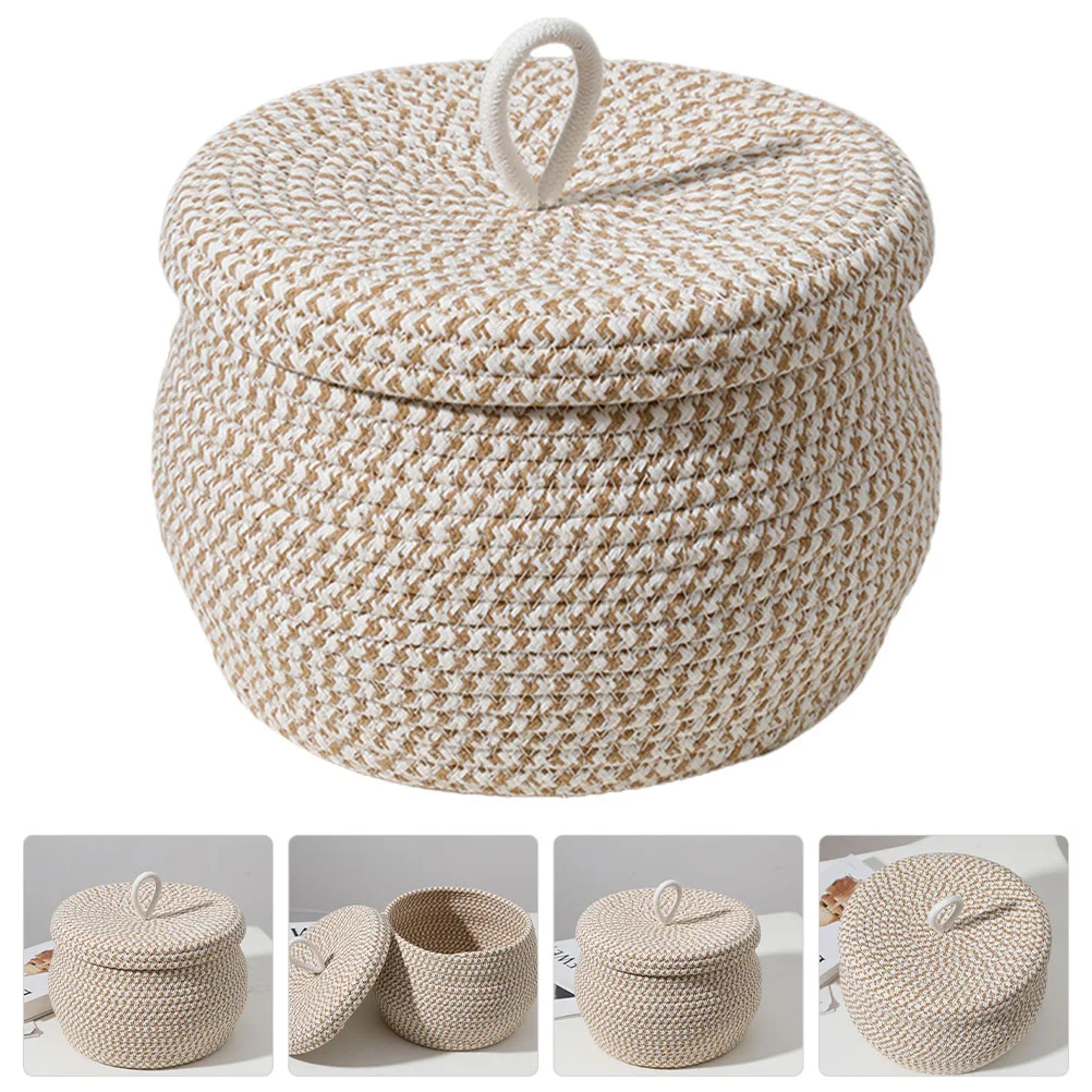 Rope Storage Basket Round Basket Woven Trash Can Shelf Rattan Trash Can Woven Rope Basket Cotton Rope Seagrass Storage Basket
Rope Storage Basket Round Basket Woven Trash Can Shelf Rattan Trash Can Woven Rope Basket Cotton Rope Seagrass Storage Basket