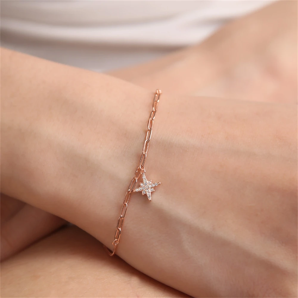 Женский браслет из серебра 925 пробы, с цепочкой
Женский браслет из серебра 925 пробы, с цепочкой