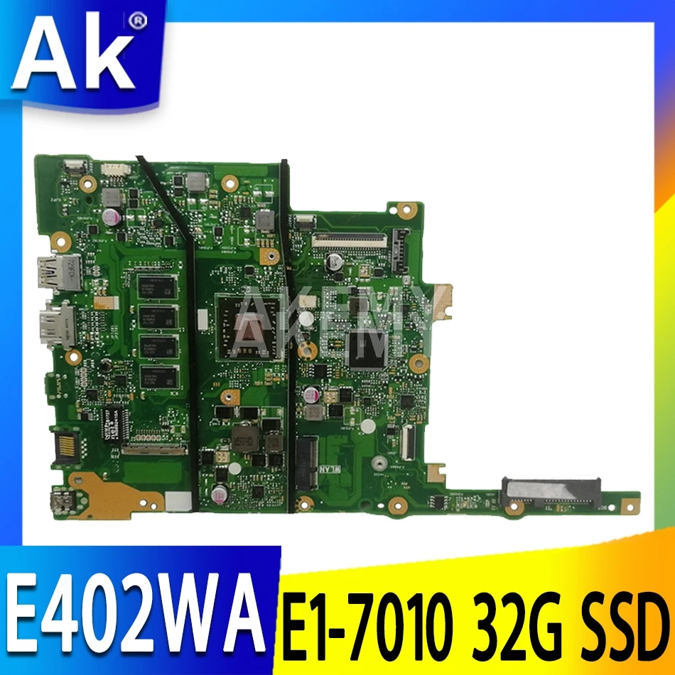 Новая материнская плата Akemy E402WA 4 Гб RAM/E1-7010 с 32G-SSD материнская плата для ASUS E402W E402WA Laotop материнская плата
Новая материнская плата Akemy E402WA 4 Гб RAM/E1-7010 с 32G-SSD материнская плата для ASUS E402W E402WA Laotop материнская плата