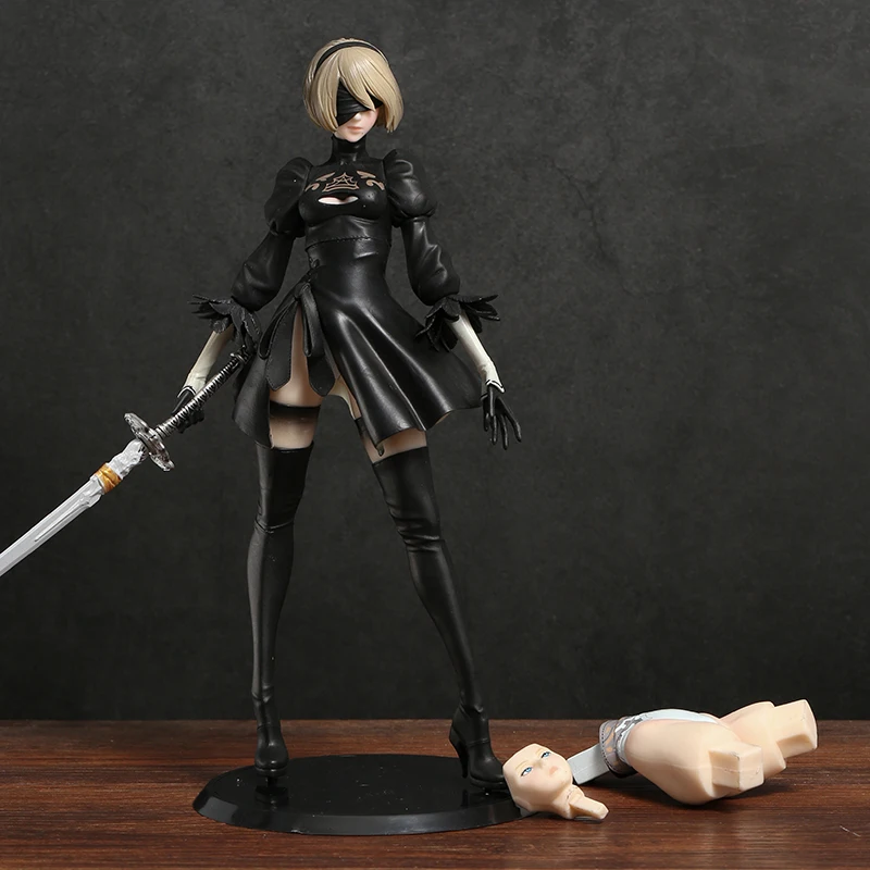 NieR Automata 2B YoRHa No.2 Тип B масштаб 1/7, окрашенная фигурка, модель игрушки для фототехники
NieR Automata 2B YoRHa No.2 Тип B масштаб 1/7, окрашенная фигурка, модель игрушки для фототехники