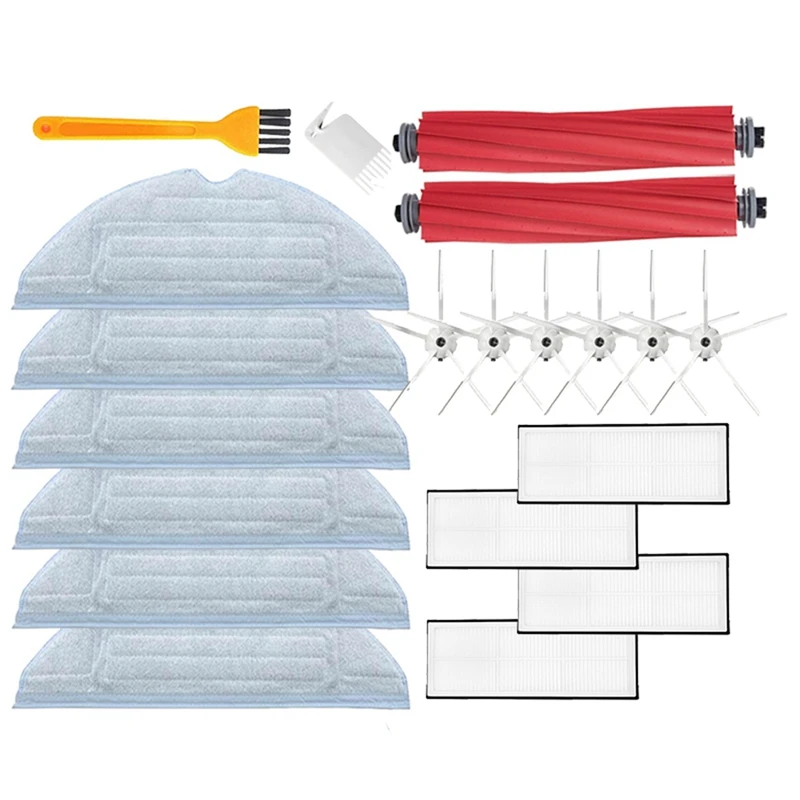 Main Brush For Xiaomi Roborock T7 T7S Plus S7 Max Hepa Filter Mop Side Brush Vacuum Cleaner Spare Part
Main Brush For Xiaomi Roborock T7 T7S Plus S7 Max Hepa Filter Mop Side Brush Vacuum Cleaner Spare Part