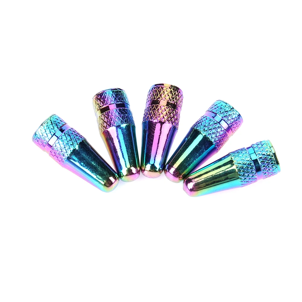 2/5pcs Rainbow Color Bicycle Tire Valve Cap Aluminum High Pressure Caps for Presta Valves Bike Tyre Hat MTB Accessories
2/5pcs Rainbow Color Bicycle Tire Valve Cap Aluminum High Pressure Caps for Presta Valves Bike Tyre Hat MTB Accessories