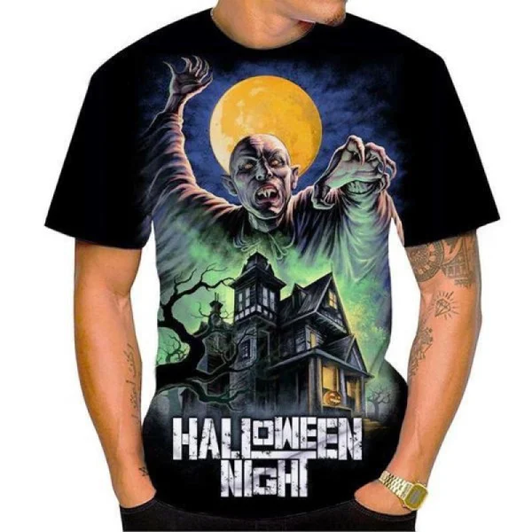 Футболка мужская с 3D-принтом, круглым вырезом и принтом из полиэстера
Футболка мужская с 3D-принтом, круглым вырезом и принтом из полиэстера