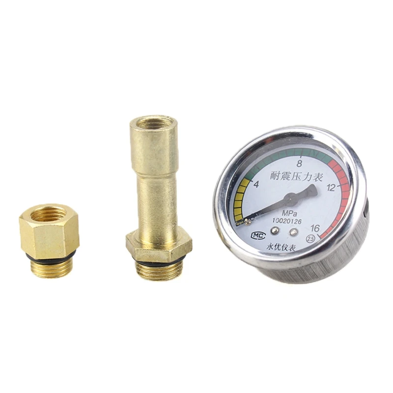 Professional Anti-knock Pressure Gauge with Clear Colored Scale 14mm Outer Thread Lightweight Gauge for Cleaning Machine
Professional Anti-knock Pressure Gauge with Clear Colored Scale 14mm Outer Thread Lightweight Gauge for Cleaning Machine