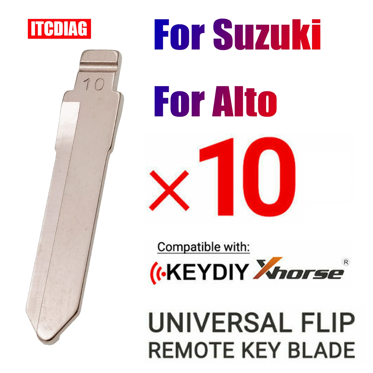 10 шт. № 10 брелок #10 для Suzuki Alto Flip Key Blade Origin автомобиль Blank замена лезвия-ключа
10 шт. № 10 брелок #10 для Suzuki Alto Flip Key Blade Origin автомобиль Blank замена лезвия-ключа