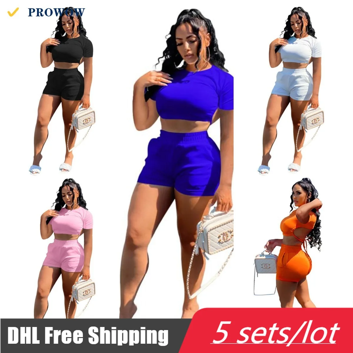 PROWOW Backless Draw String Lace Top and Pocket Shorts Two Piece Set Sport Wear Comfy Soft Outfit Wholesale Women Tracksuit 7433
PROWOW Backless Draw String Lace Top and Pocket Shorts Two Piece Set Sport Wear Comfy Soft Outfit Wholesale Women Tracksuit 7433
