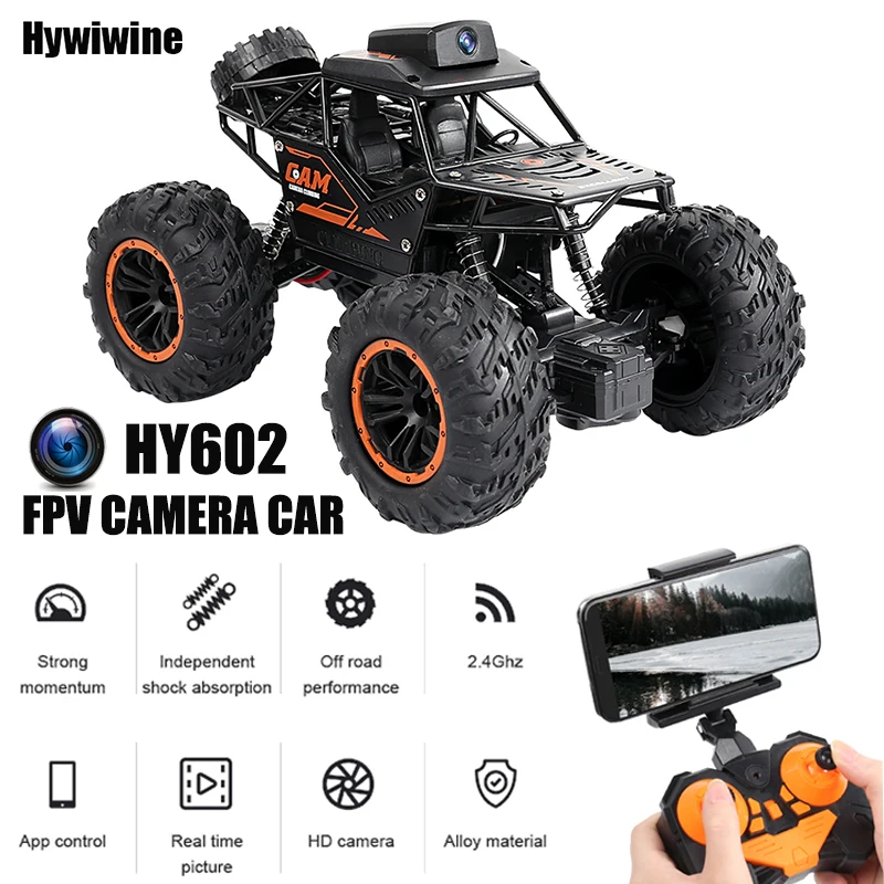 Радиоуправляемый автомобиль 1:18 с HD 720P Wi-Fi FPV камерой машина на полноприводном приборе с дистанционным управлением трюки 2,4 ГГц Радиоуправление скалолазание внедорожник для мальчиков электрические игрушки
Радиоуправляемый автомобиль 1:18 с HD 720P Wi-Fi FPV камерой машина на полноприводном приборе с дистанционным управлением трюки 2,4 ГГц Радиоуправление скалолазание внедорожник для мальчиков электрические игрушки