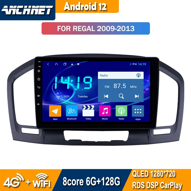 Android 12 Car DVD Player multimedia for Opel Insignia CD300 CD400 Buick Regal 2010 2011 2012 Radio Stereo GPS Navigation
Android 12 Car DVD Player multimedia for Opel Insignia CD300 CD400 Buick Regal 2010 2011 2012 Radio Stereo GPS Navigation