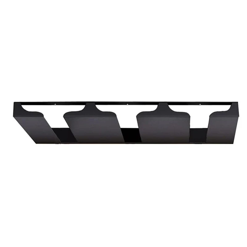 Wine Glass Holder Under Shelf,3 Rows Stemware Rack For Cabinet,Glassware Drying Storage Hanger,Fit For Kitchen,Bar,Etc
Wine Glass Holder Under Shelf,3 Rows Stemware Rack For Cabinet,Glassware Drying Storage Hanger,Fit For Kitchen,Bar,Etc