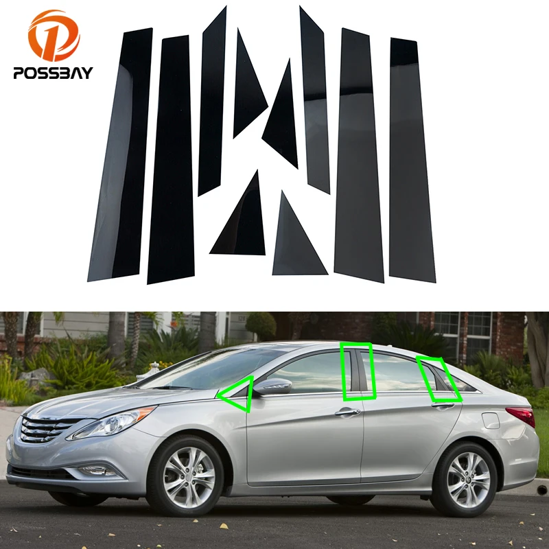 For Hyundai Sonata 2011 2012-2014 Car Glossy Piano Black Pillar Posts Door Trim Decal Cover Accessories سوناتا سوناتا هونداي
For Hyundai Sonata 2011 2012-2014 Car Glossy Piano Black Pillar Posts Door Trim Decal Cover Accessories سوناتا سوناتا هونداي