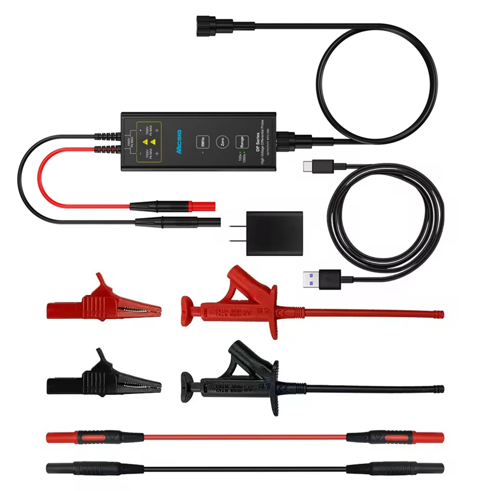 Micsig Высоковольтный дифференциальный зонд DP серии DP1500/DP700/DP3000
Micsig Высоковольтный дифференциальный зонд DP серии DP1500/DP700/DP3000