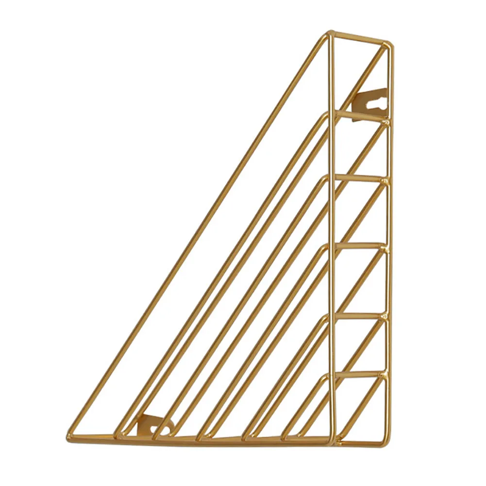 Iron Structure Storage Magazine Study Wall Mounted Living Room Practical Triangle Decorative Book Shelf Simple Hanging Home
Iron Structure Storage Magazine Study Wall Mounted Living Room Practical Triangle Decorative Book Shelf Simple Hanging Home